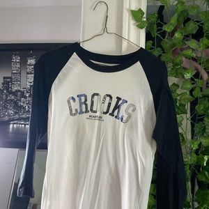 Crooks and castles long sleeve shirt